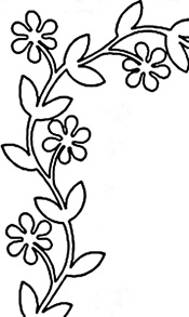 Best Photos of Vine Patterns Printable Templates - Vine Leaves ...
