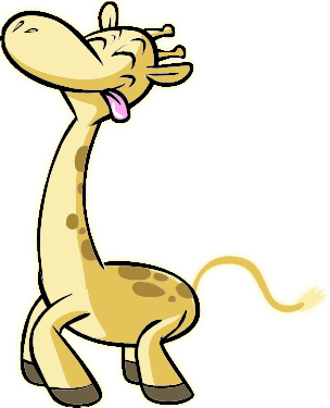 Free giraffe cartoon clipart