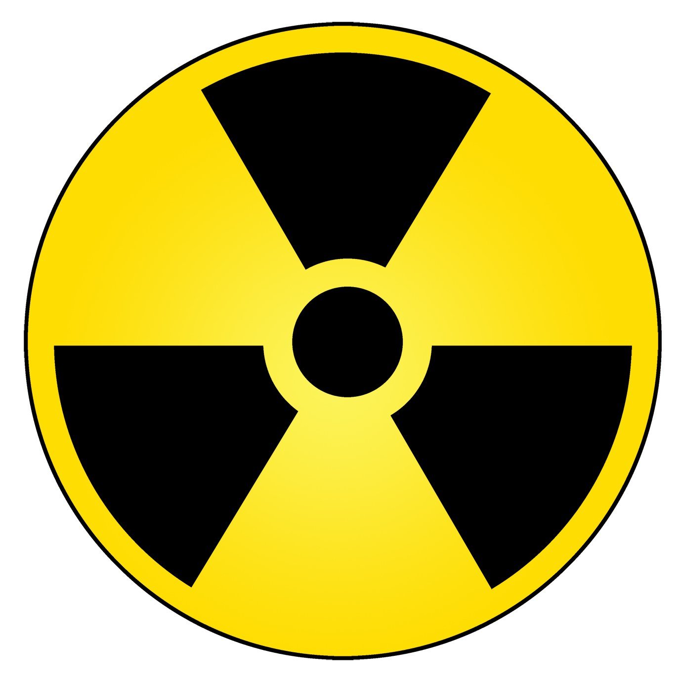 Radiation sign clipart