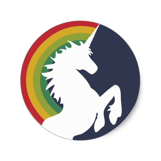 Unicorn Stickers | Zazzle