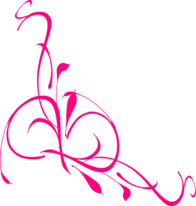Butterfly vine clipart corner