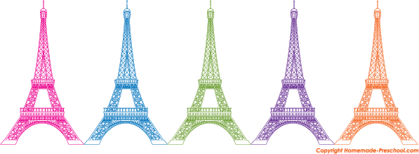 Free Eiffel Tower Clipart