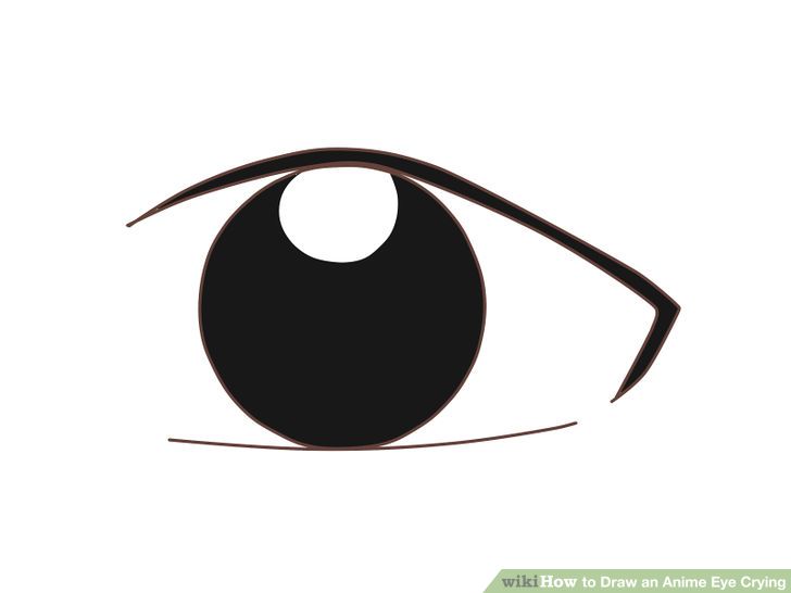 How to Draw an Anime Eye Crying: 7 Steps (with Pictures) - wikiHow