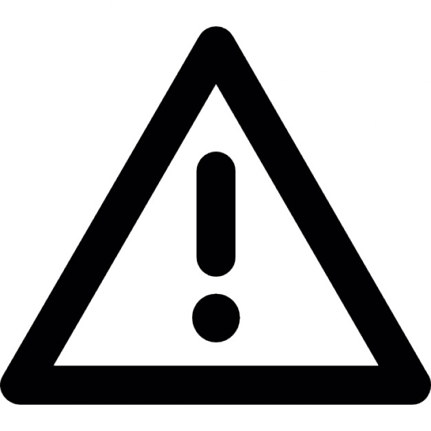 Triangle warning Icons | Free Download