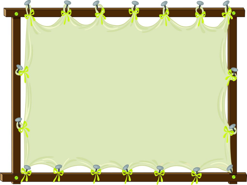 Clip art frame ppt Backgrounds - Border & Frames, Brown, Green ...