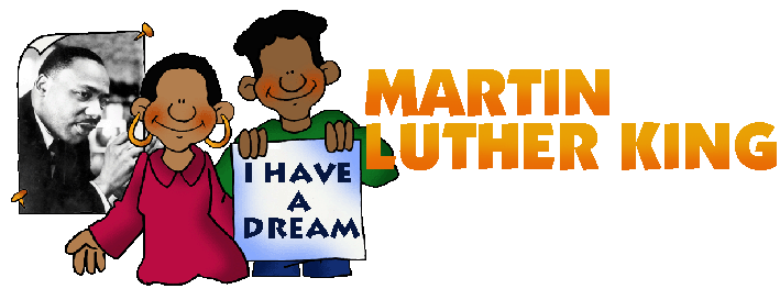 Martin Luther King Junior Clipart