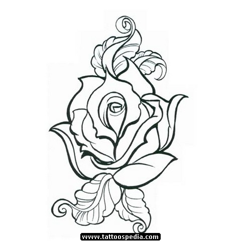 Back Shoulder Rose Vine Tattoo For Girls: Real Photo, Pictures ...