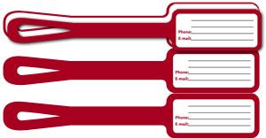100744-2 Rippedsheets.com Personalized and Printable Luggage Tags (