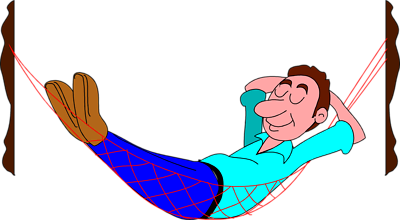Free Stock Photos | Illustration Of A Man Sleeping In A Hammock ...