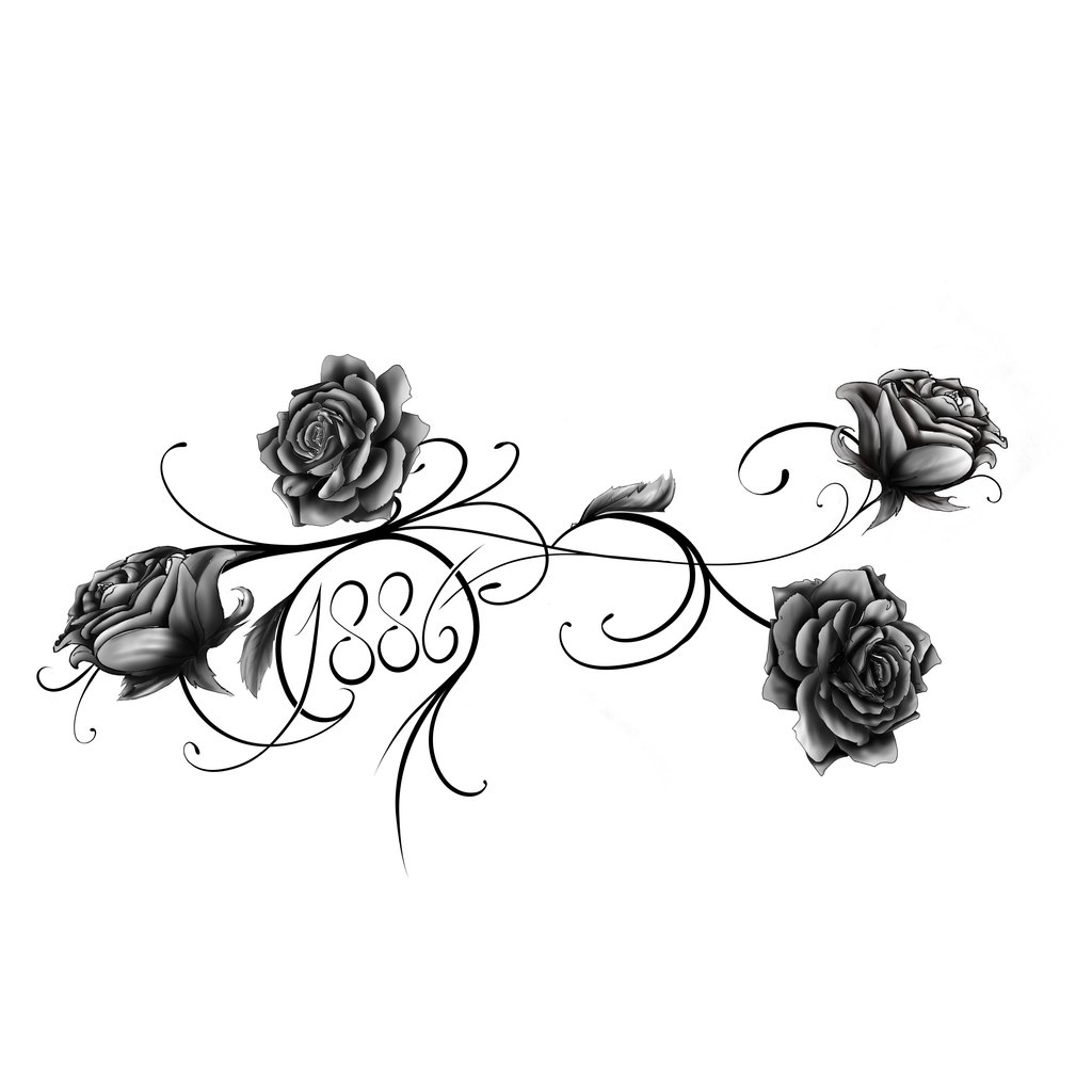 Tribal-Rose 1886