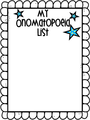 Collaboration Cuties: Writing Workshop Mini Lesson- Onomatopoeia