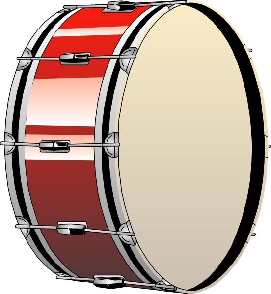 Bass Drum clip art - vector clip art online, royalty free & public ...