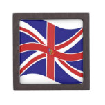 Waving Union Jack Pentagram Flag Cloth Napkin from Zazzle.