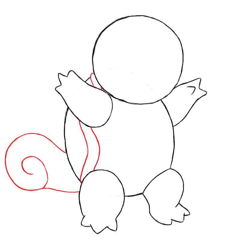 How To Draw Squirtle | Draw Central