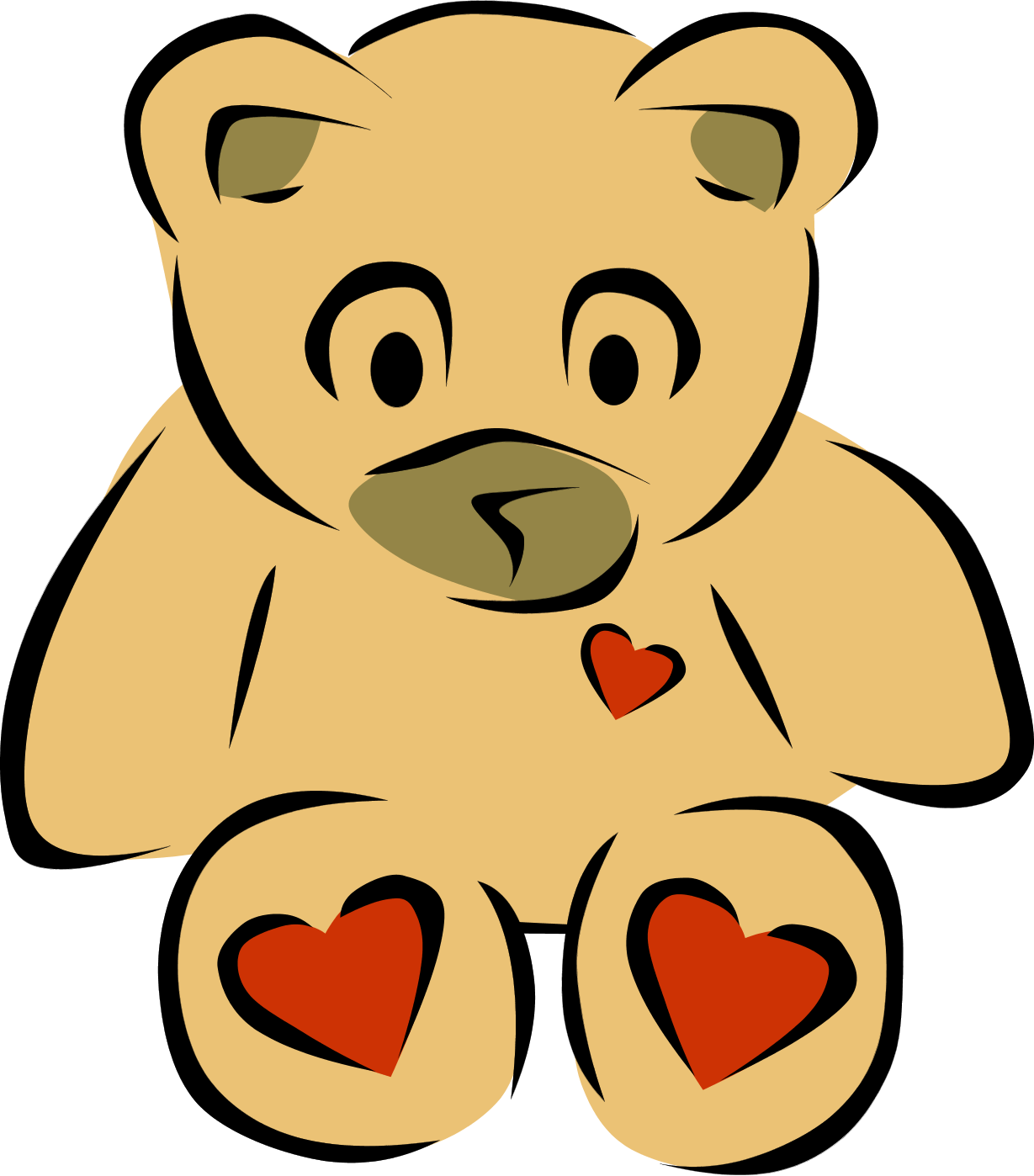 clip art bear SVG