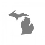 michigan-state-map-silhouette- ...