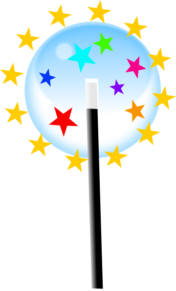 Small Magic Wand Clip Art - vector clip art online ...