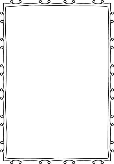 Little Loops Double Page Border | printables