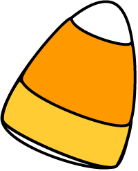 Halloween Candy Corn Clip Art