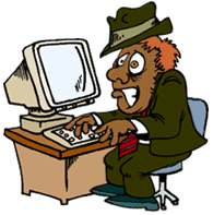 Mafia Cartoon / Mob Joke - Mob Web Sites