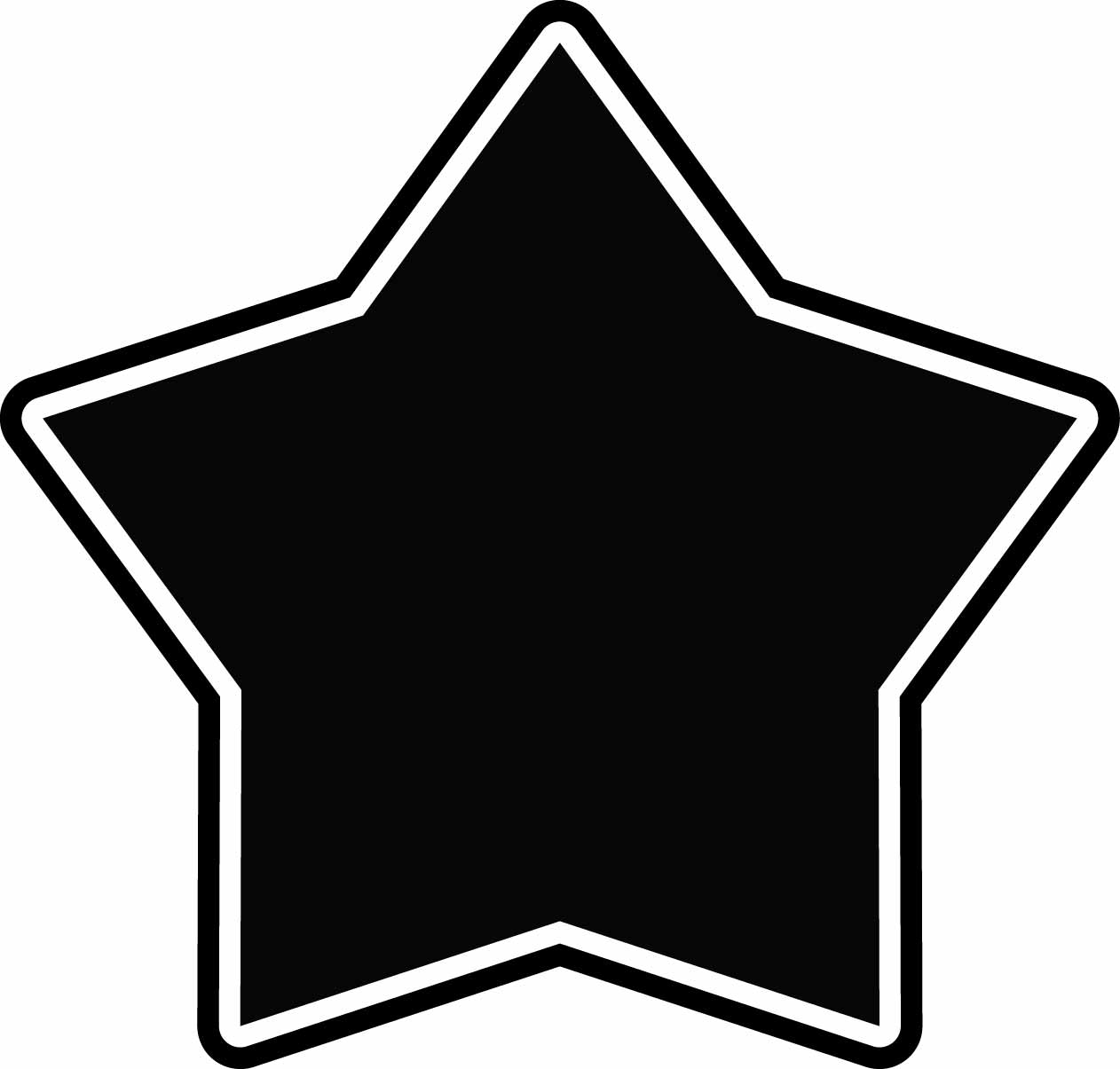 Outline Of A Star Shape - ClipArt Best