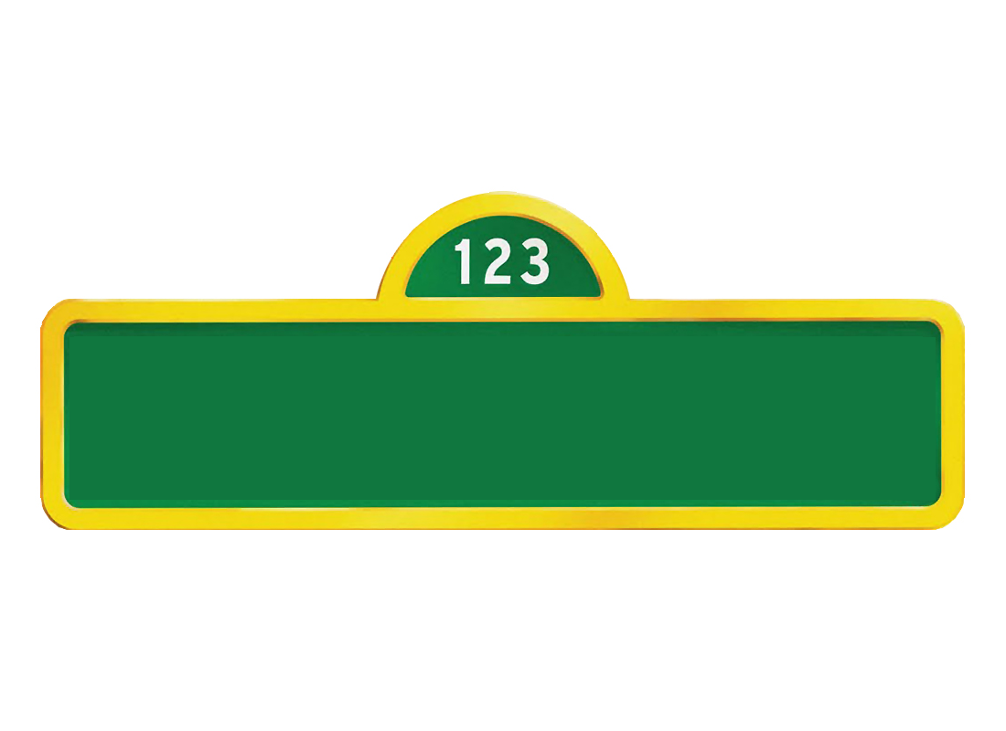 Blank Street Sign Template - ClipArt Best