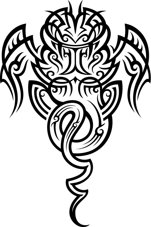 Tatuajes tribales de Borneo - Cuerpo y Arte