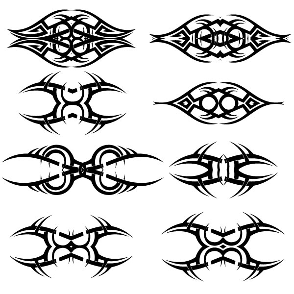 Tribal Tattoo Vector Set