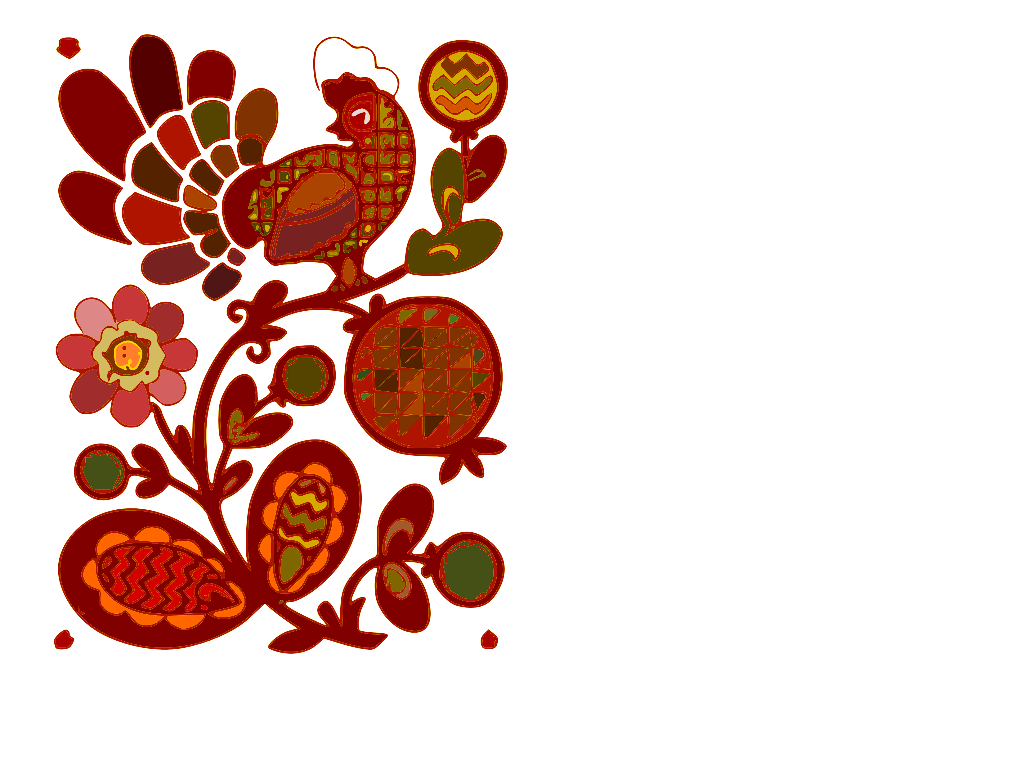 valentine flower floral design SVG
