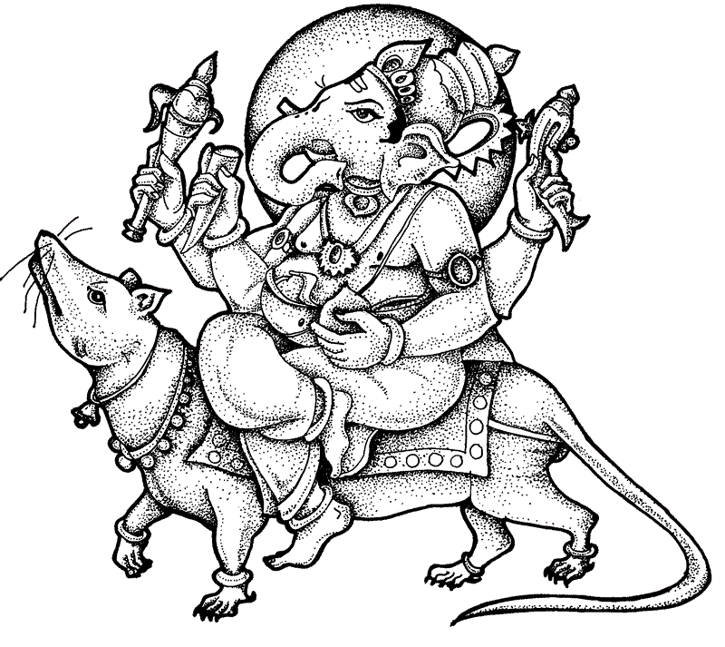 ganesh by Colouring Pages