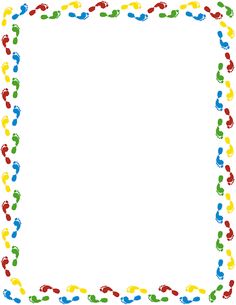 Borders- Colorful n Fun | Page Borders, Clip Art and Pic…