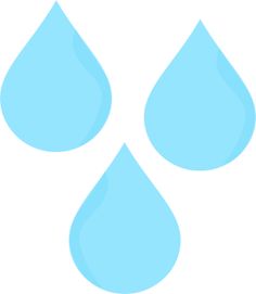 Free printable raindrop clipart