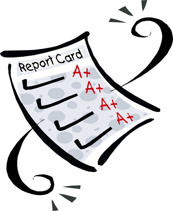 School Report Card Clipart
