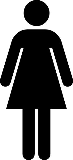 Bathroom signs clipart dog