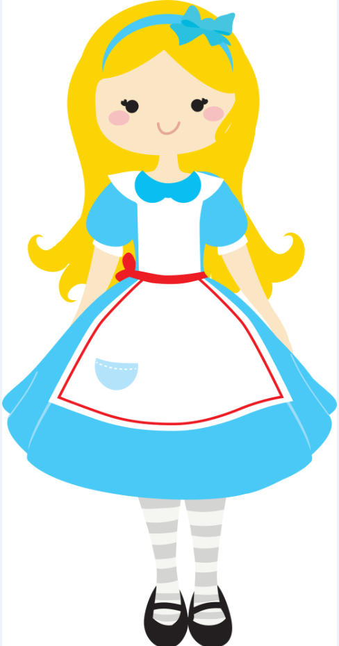 Alice in wonderland clipart png