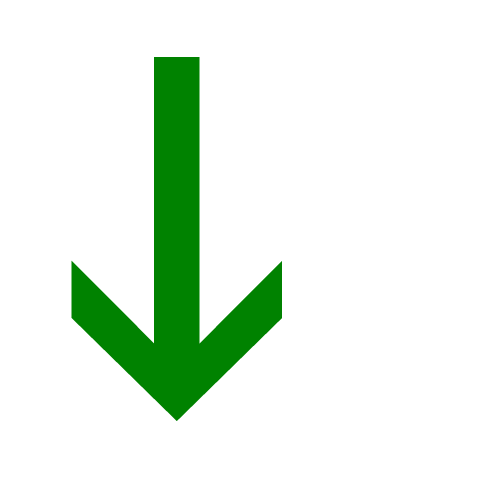 Large Green Arrow Down - ClipArt Best