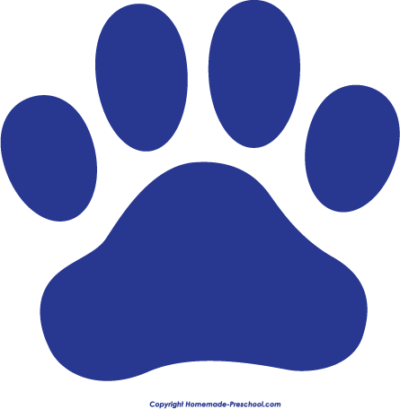 Free Paw Prints Clipart