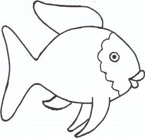 Rainbow Fish Template | The Rainbow ...