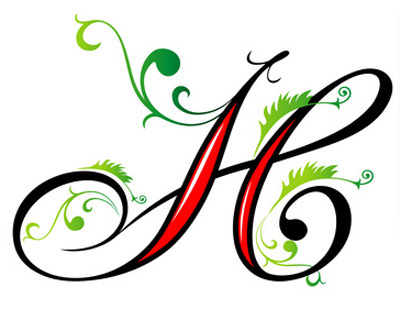 Pix For > Cool Letter H Designs