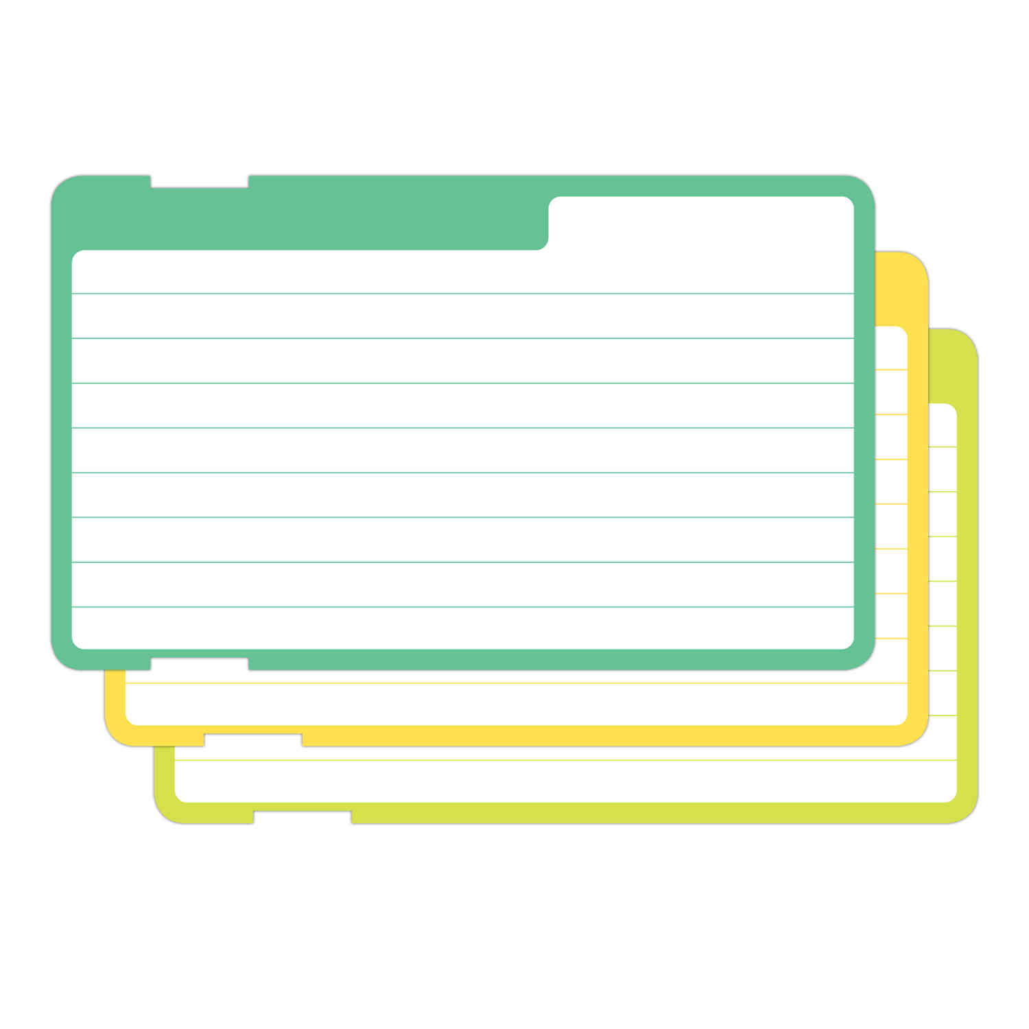 Knock Knock Tabbed Index Cards | KnockKnockStuff.com