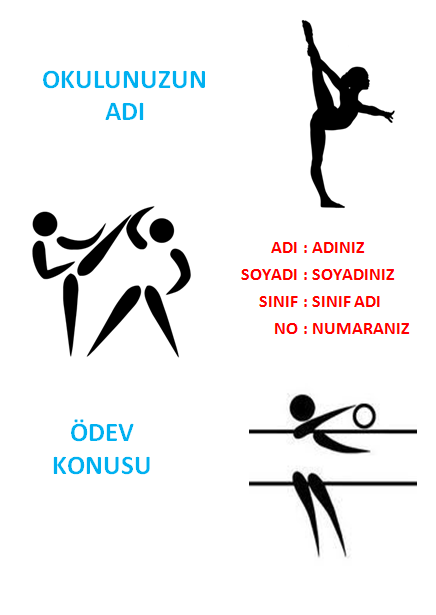 Ã?dev kapaklarÄ± beden eÄ?itimi voleybol basketbol hentbol dersi ...