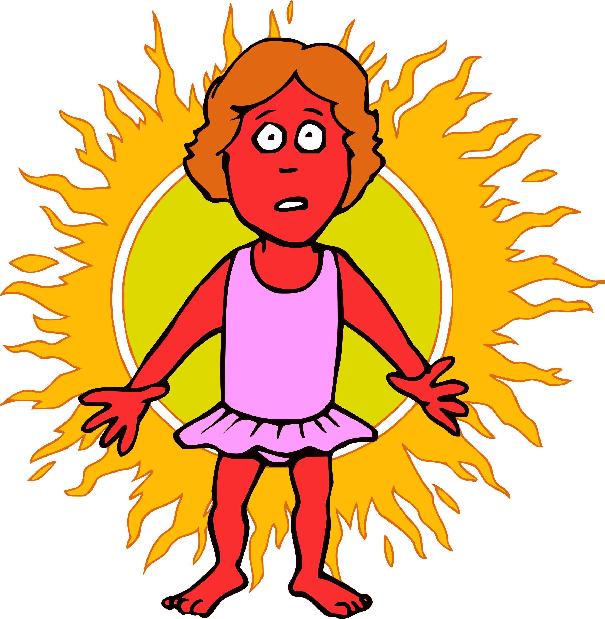Sunburn Clipart | Free Download Clip Art | Free Clip Art | on ...