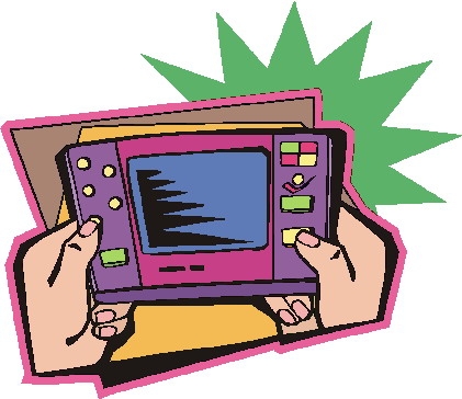 Computer Gamer Clipart