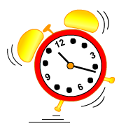 Animated Alarm Clock Clipart