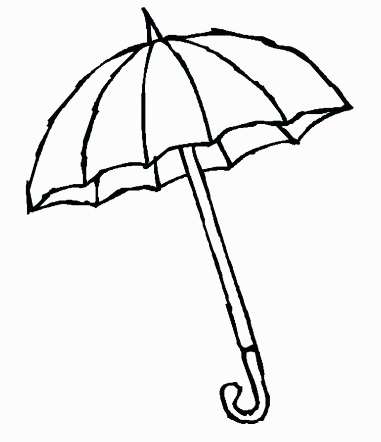Printable Umbrella Pattern - AZ Coloring Pages