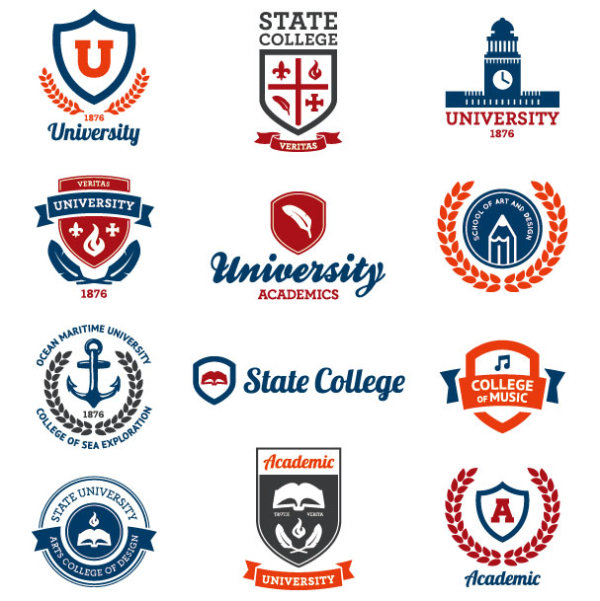 Creative Of School Emblems Vector 01 Vector Label Free Download ...