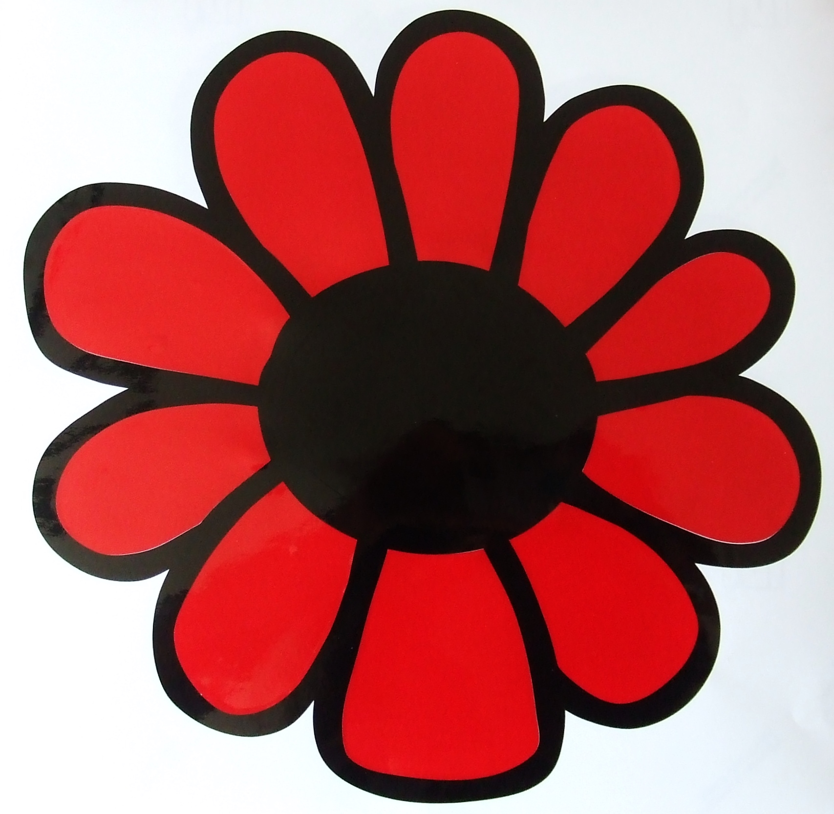 U change flower car sticker | Hippy Motors car stickers vinyl ...
