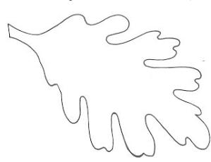 christmas templates 540x700 Printable Christmas Templates, Shapes ...