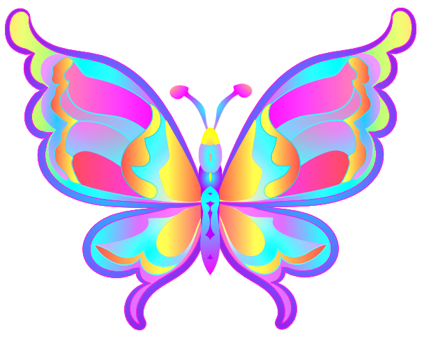 All Non animated Butterflies | Random Girly Graphics