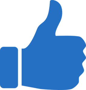 Thumbs up clipart facebook